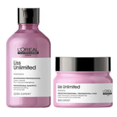 Loreal Professional Liss Unlimited Prokeration Shampoo 300ml + Masque 250ml Combo